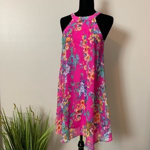 Betsey Johnson Halter Floral Dress